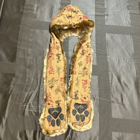 AFRICAN GOLDEN CAT LUXE FAUX FUR COLLECTOR EDITION HOOD | WOMEN'S Spirithood - Picture 7 of 14